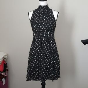 NWT YA Los Angeles High Collar Floral Dress